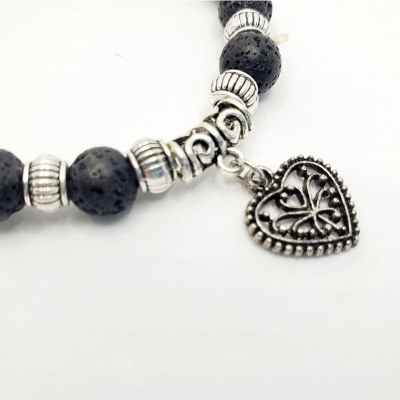 Hand Crafted Pride Gemstone Stretch Bracelet - Picture 8 of 10